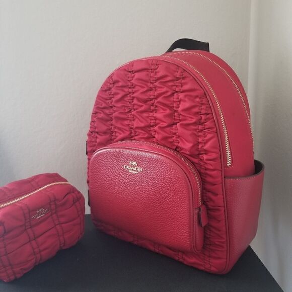 Coach Court Backpack and Cosmetic Bag Set main image 9